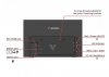 Verbatim Przenośny monitor dotykowy Light 14 Full HD 60 Hz Portable